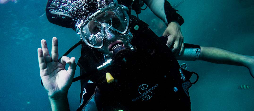 curso de instructor de buceo en gold coast