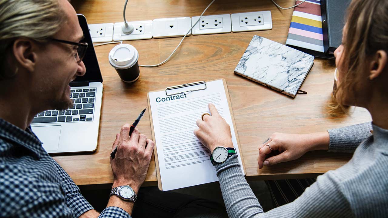 rellenar un contrato de trabajo en australia