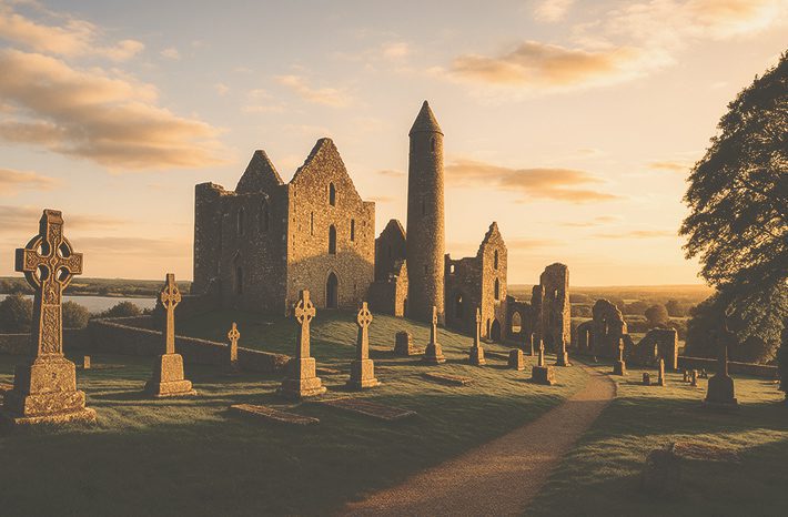 Abadía de Clonmacnoise interior blog