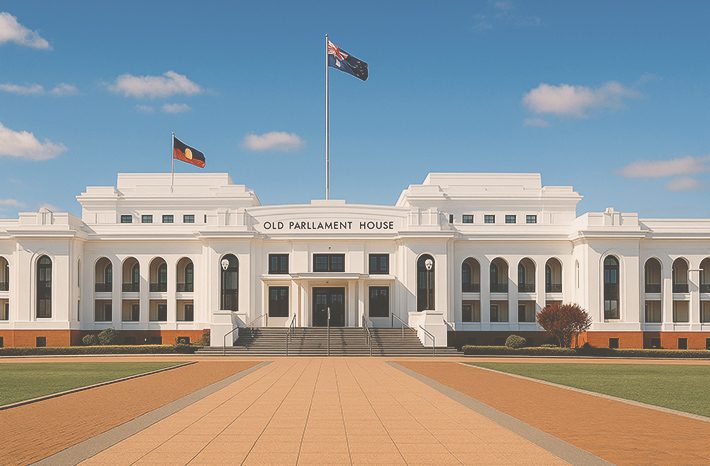Antiguo Parlamento de Australia interior blog