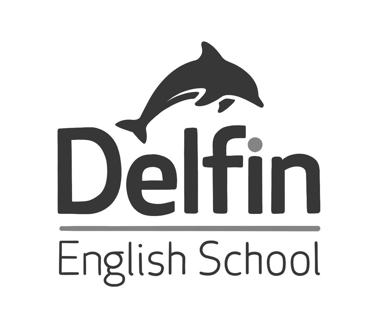 delfin english school logo