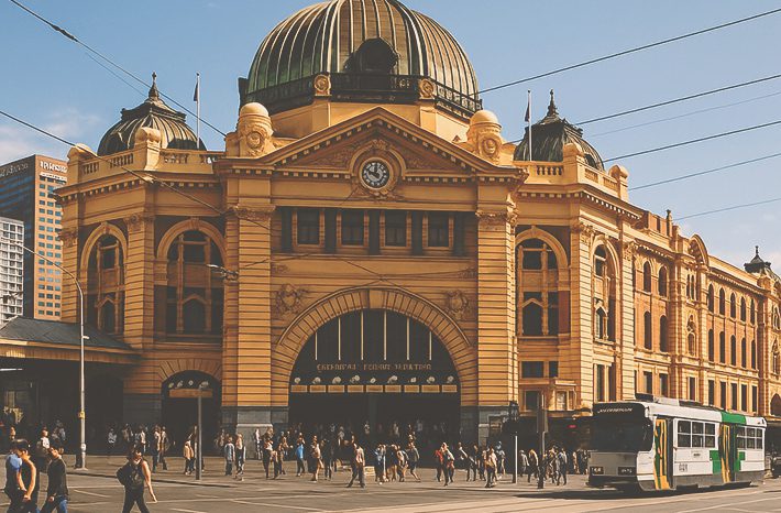 Flinders Street Station interior blog