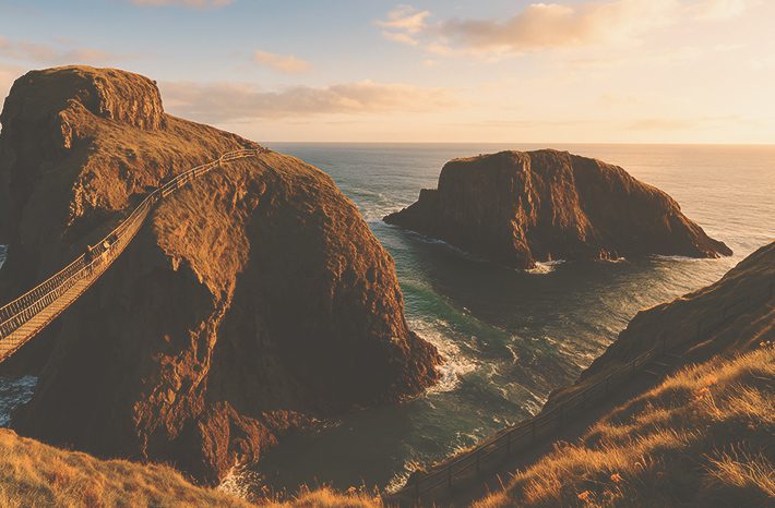 Puente colgante de Carrick-a-rede interior blog