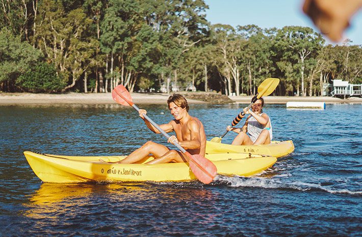 clases de kayak en australia