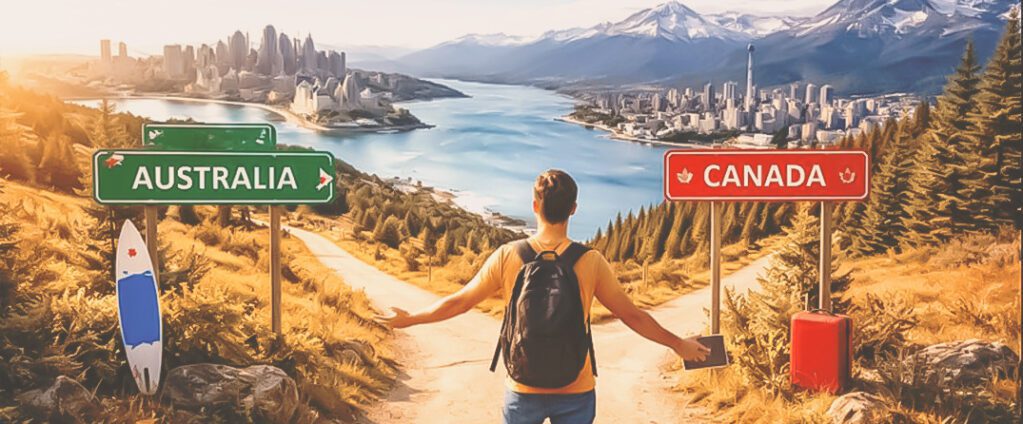 estudiar en australia vs canada