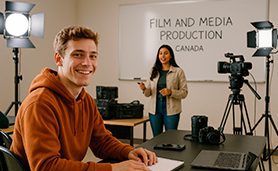 estudiar produccion de cine y medios en canada