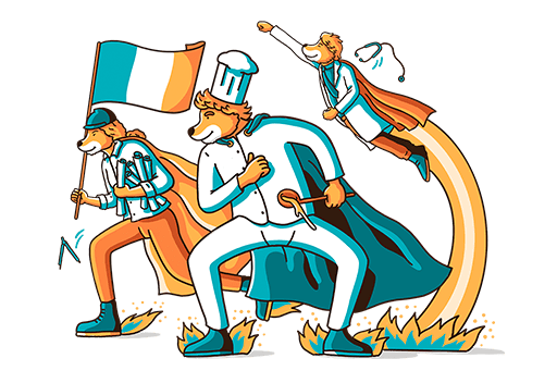 miniatrua ilustracion pracitcas irlanda