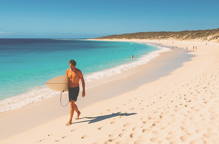 touruesa beach australia.